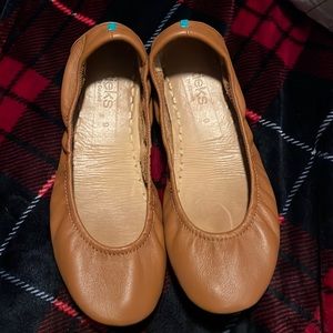 Tieks size 9 Chestnut Brown Ballet Flats.